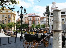 Plaza in Sevilla