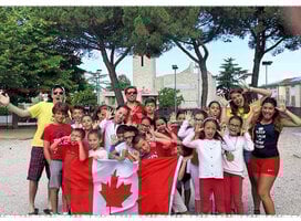 Canada day at camp