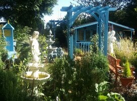 A garden of statues