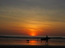 Playa Guiones Sunset