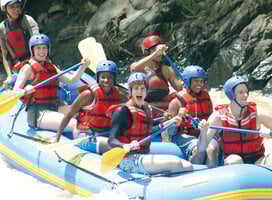 Enjoy the surroundings with other students!