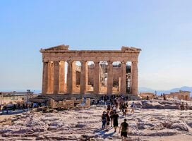 We spend almost a month touring all over the ancient lands and islands of Greece