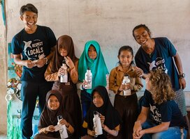Plastic Free Paradise campaign @ Gili Air