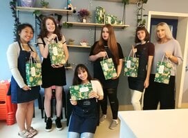 Mooncake package on Mid-Autumn Festival