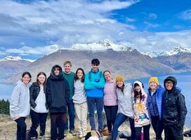 Group on Mountain top