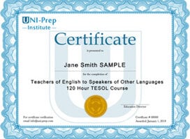 TESOL/TEFL Certificate