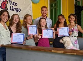 Teen Spanish Camp Graduation
