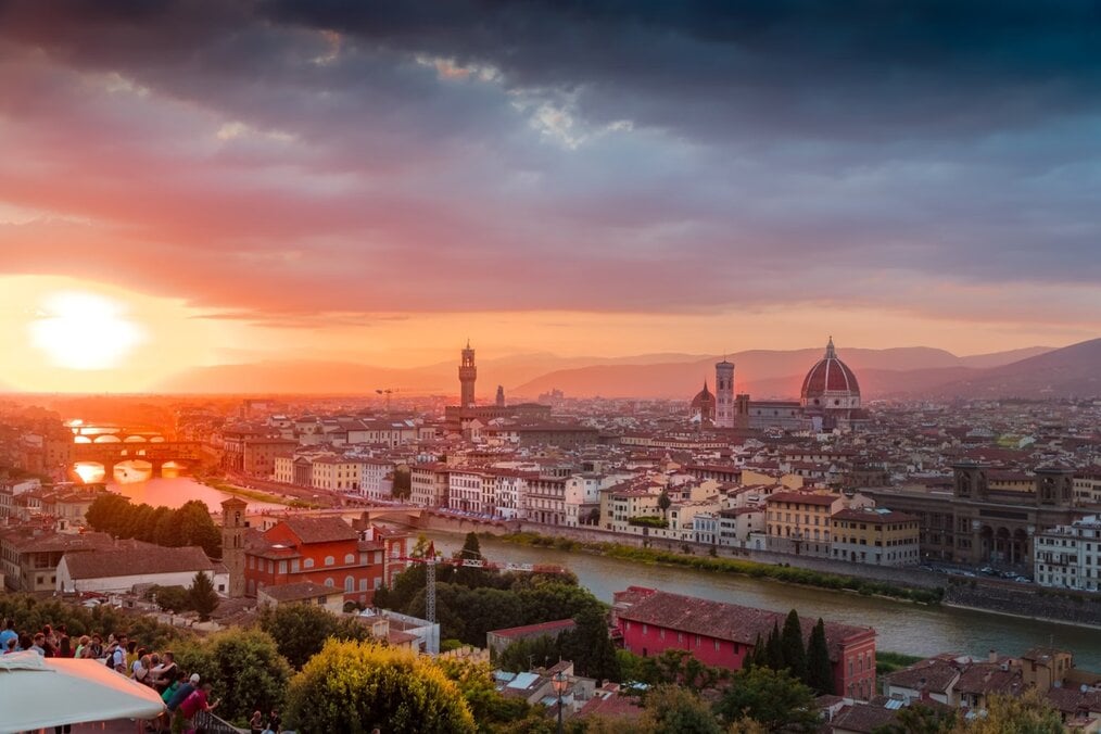 Skyline view of Florence, Italy