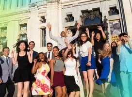 International interns from The Intern Group on program in Madrid, Spain.